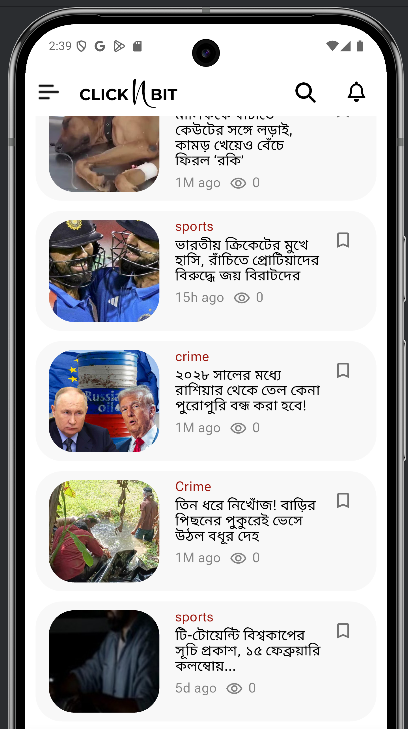 ClickNbit App Screenshot
